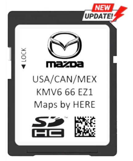 2024 Mazda Navigation SD Card Map KMV666EZ1 3 CX-90 CX-30 CX-5  KMV6 66 EZ1