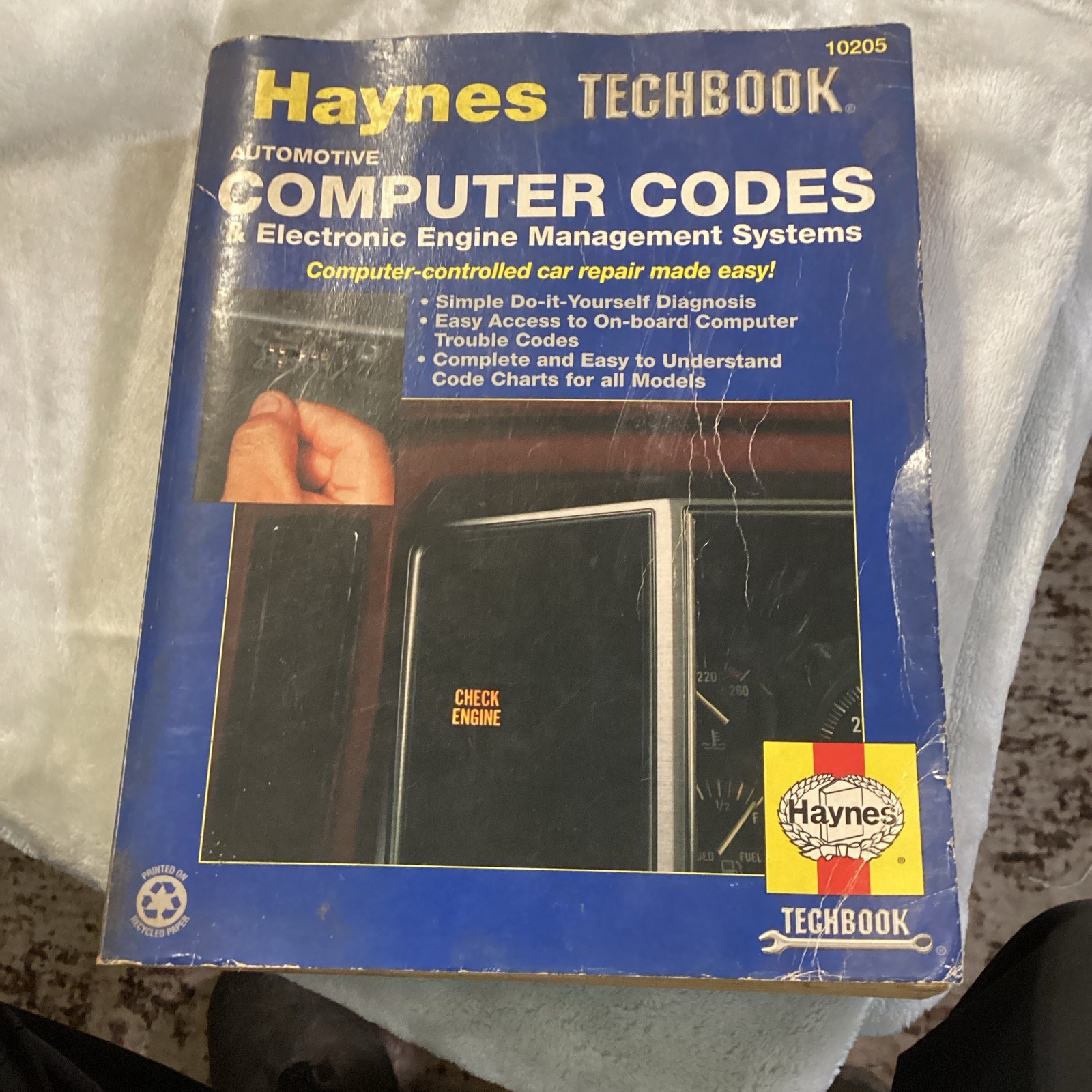 Haynes Manual Tech book Automotive  Computer Codes
