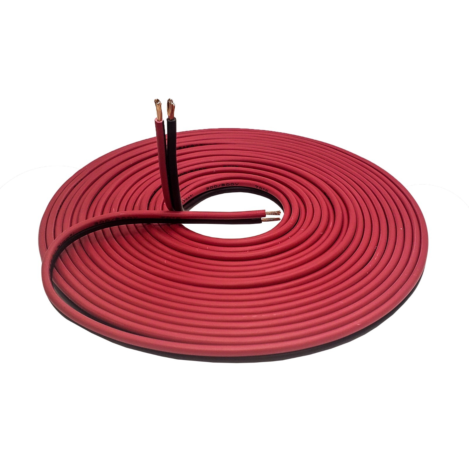 20 ft. AWG16 2-Wire Copper-Clad Aluminum UTV Boats RV Electrical Cable 12V 24V