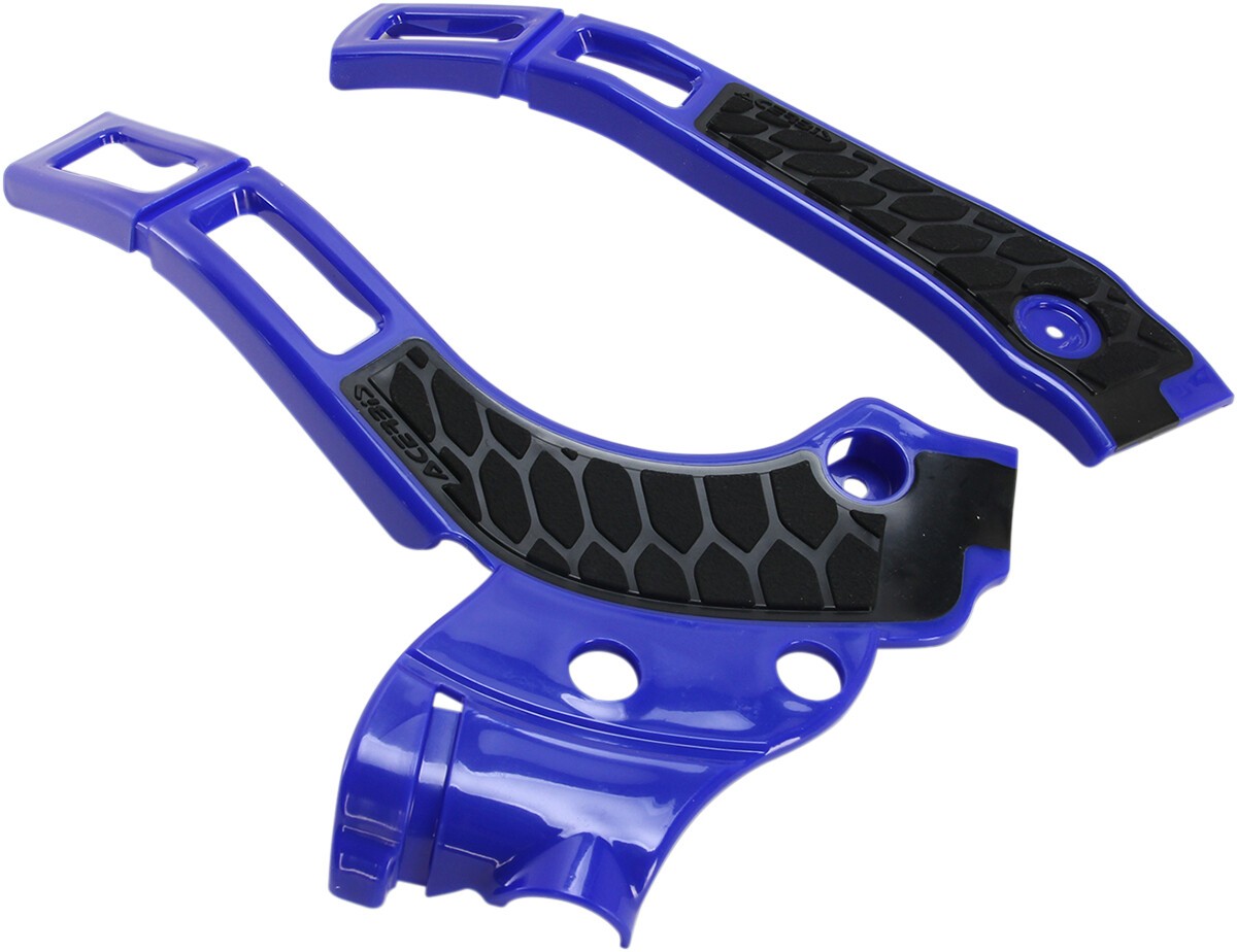 Acerbis X-Grip Frame Guards Blue/Black for Yamaha YZ125/250 YZ125X/YZ250X