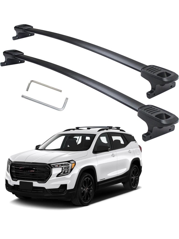 300lbs Load Weight Roof Rack Crossbar fits GMC Terrain 2018-202 All Season