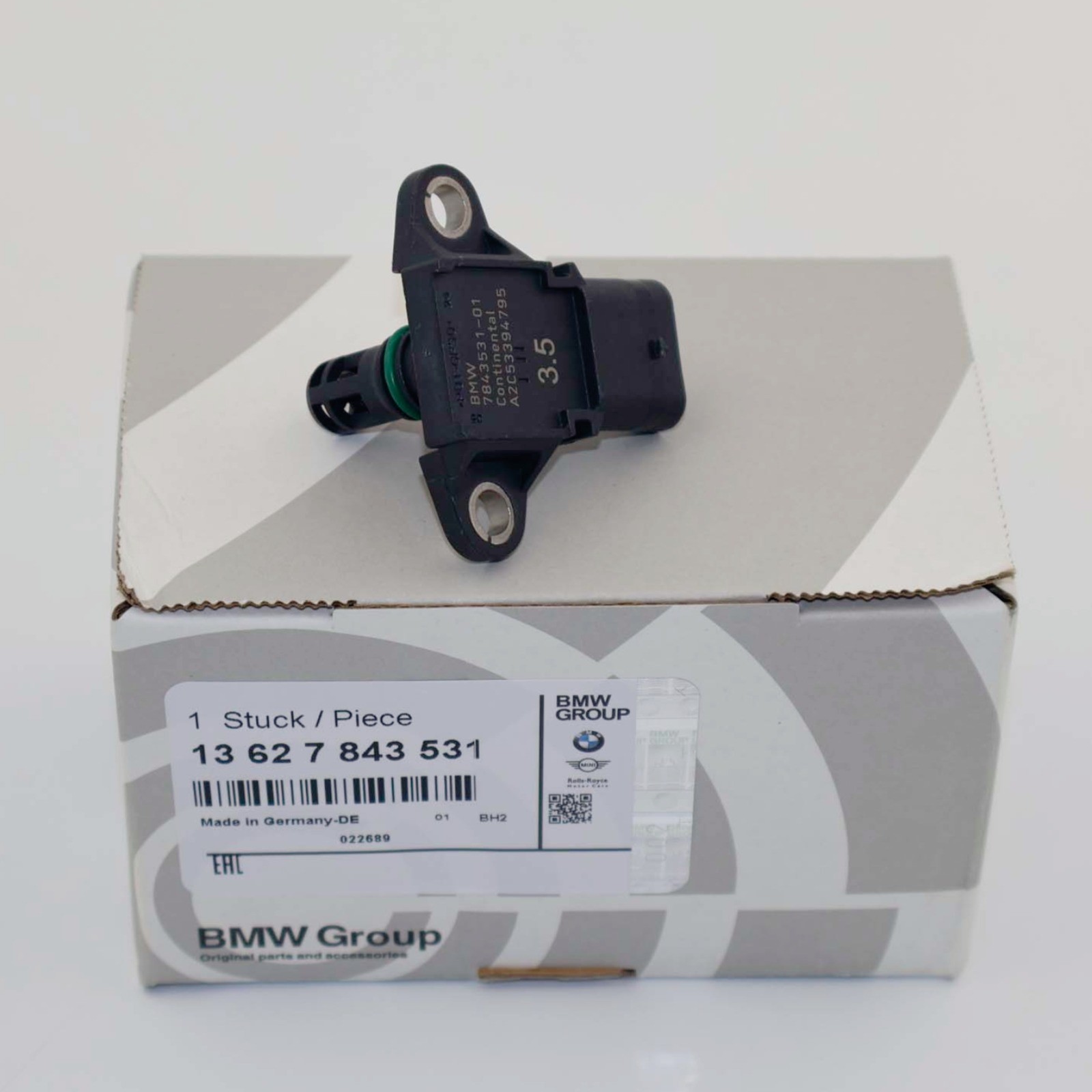 New Bar Tmap Pressure Sensor 13627843531 For BMW 3.5 135I & 335I N20 N54