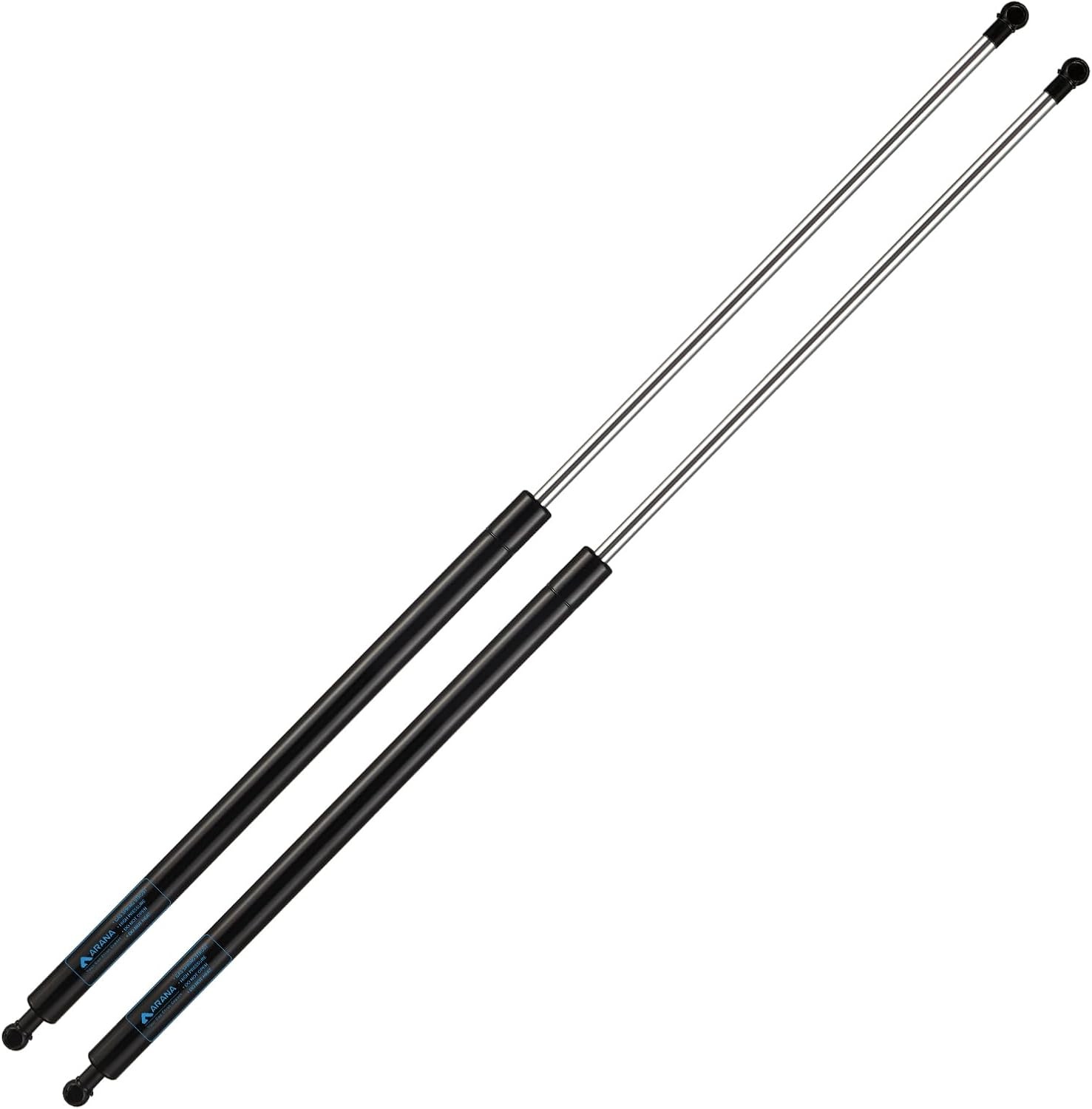 ARANA Gas Struts 36 inch 100lb Springs Shocks, 35.43 36 inch, Black 