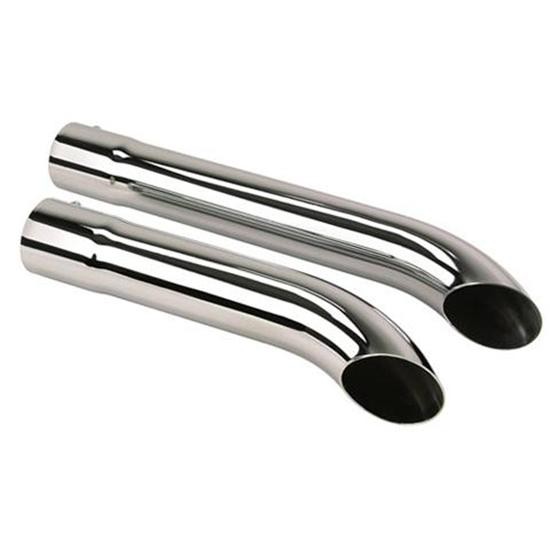 Patriot Exhaust 4473822 Slip-Over Extension Pipes w/Mufflers, 3.5 X 26