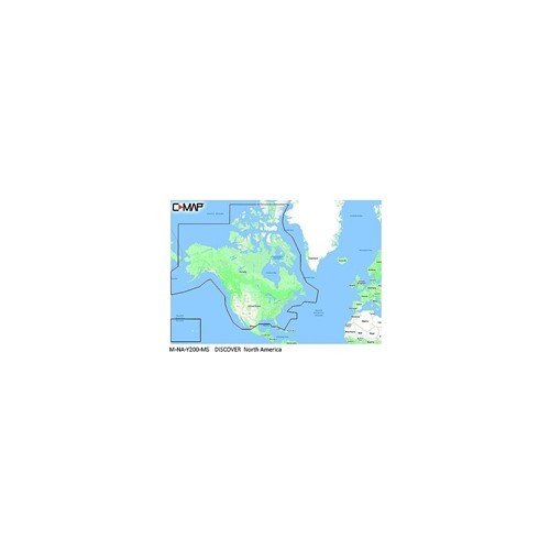 Lowrance C-Map MNAY200MS Discover Chart, North America M-NA-Y200-MS Lowrance C-Map MNAY200MS Discover Chart, North America M-NA-Y200-MS