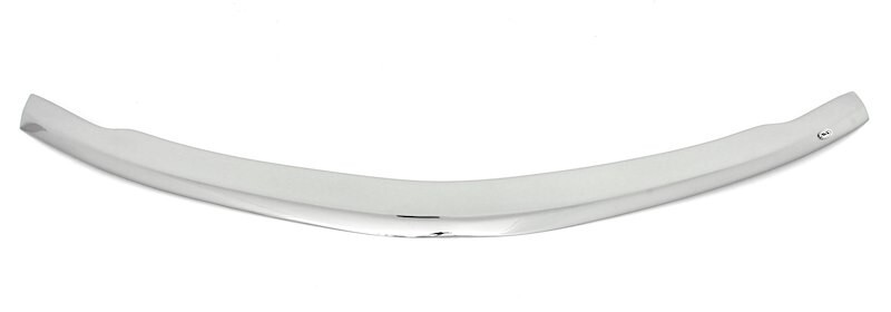 Chrome AeroSkin Hood Protector Bug Shield Deflector for 2015-2019 Silverado 2500