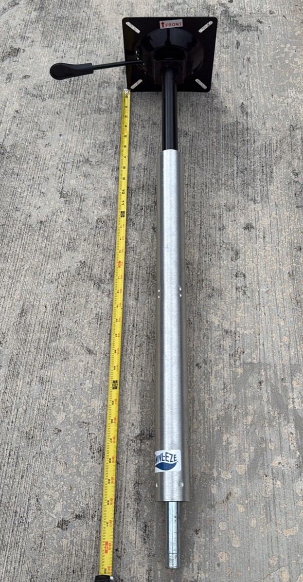 Attwood Swivl-Eze SP-3204 Adjustable Power Pedestal Pin Post 24
