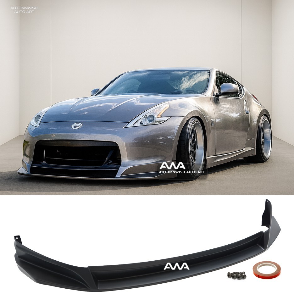 Fit 09-12 370z Unpainted Polyurethane SL Style Front Bumper Chin Lip Body Kit Fit 09-12 370z Unpainted Polyurethane SL Style Front Bumper Chin Lip Body Kit