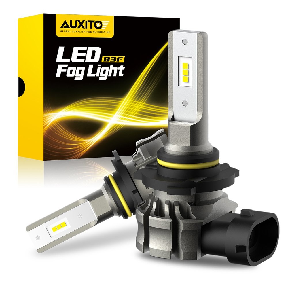 AUXITO Pair 9140 9145 H10 LED Fog Light 6500K White Driving DRL Bulbs Bright