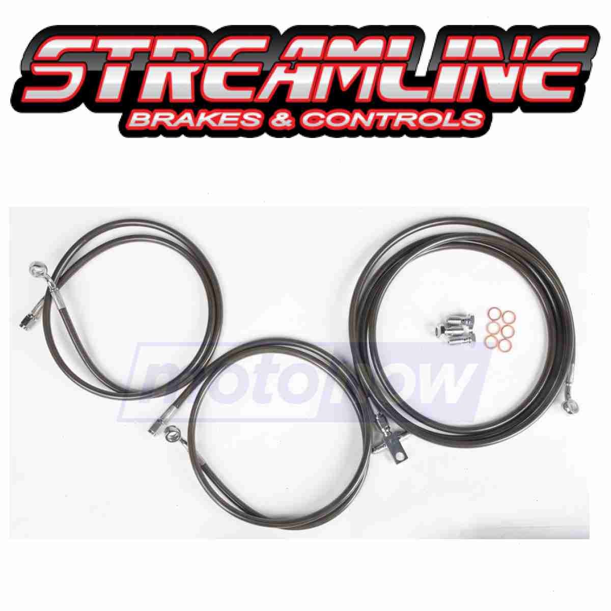 Streamline Rear Brake Line Kit for 2015-2018 Polaris RZR XP 1000 EPS - Brake cz