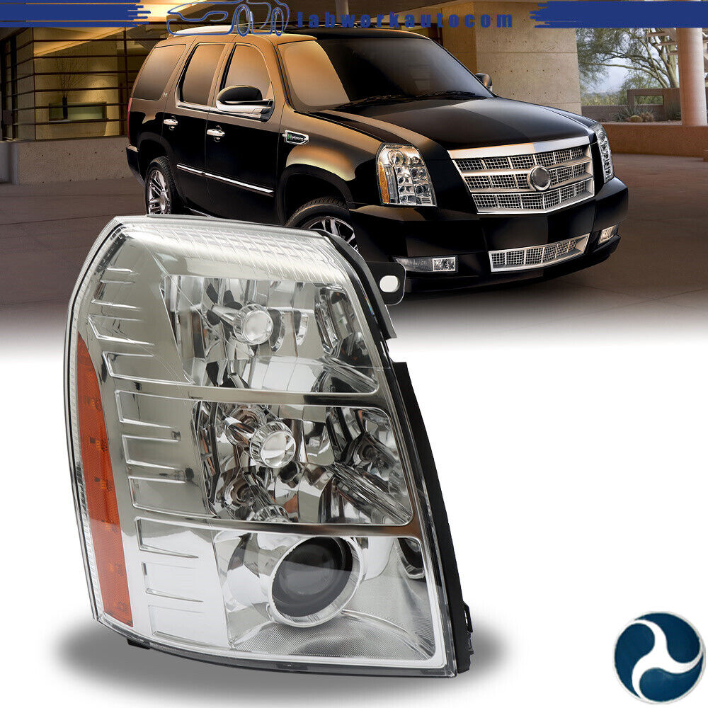 For 2007-2014 Cadillac Escalade HID Projector Headlights Headlamp Passenger