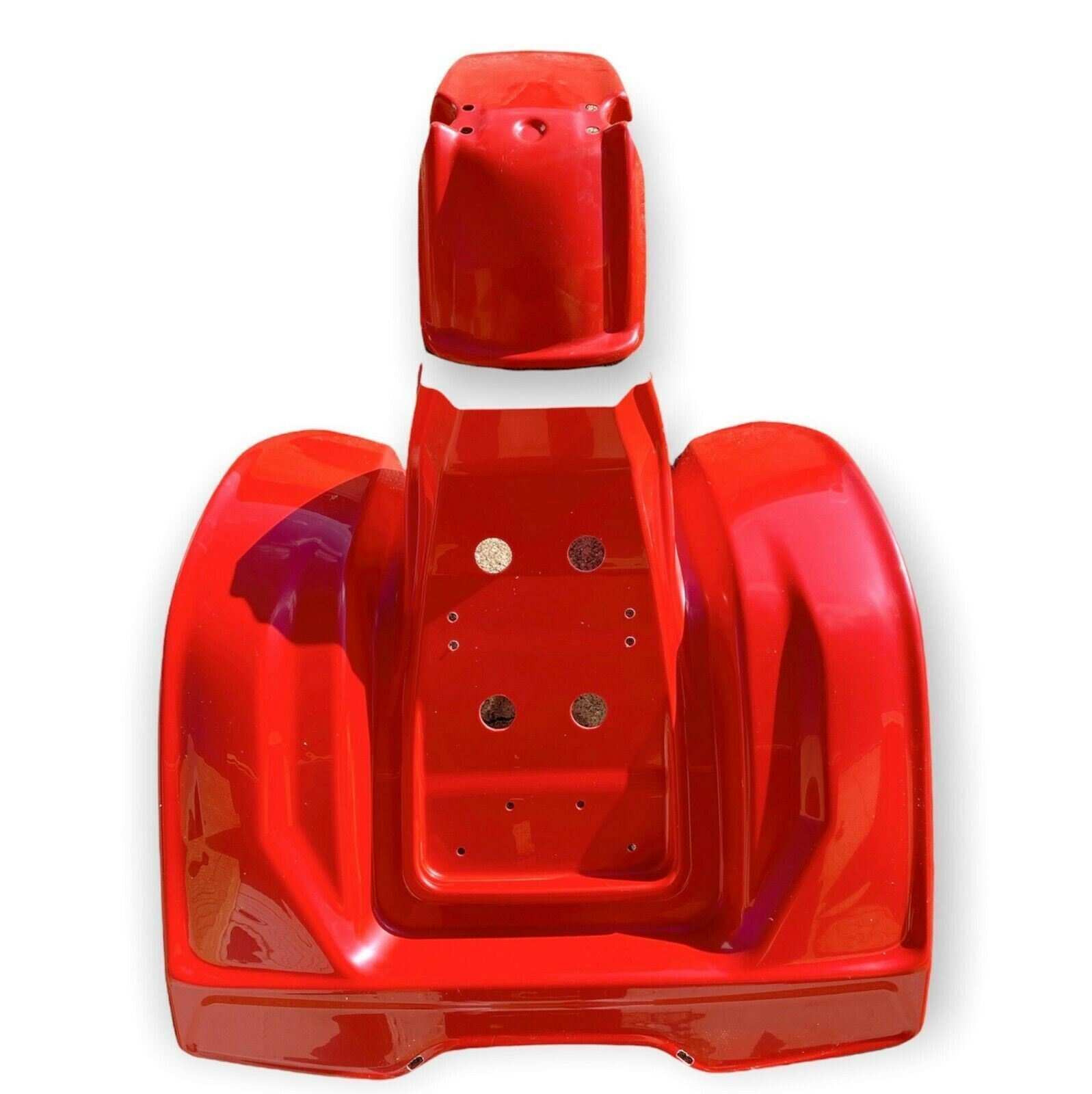 KTX Pro for Honda ATC200X  83 - 85 Heavy Duty Red Rear & Front Plastic Fenders