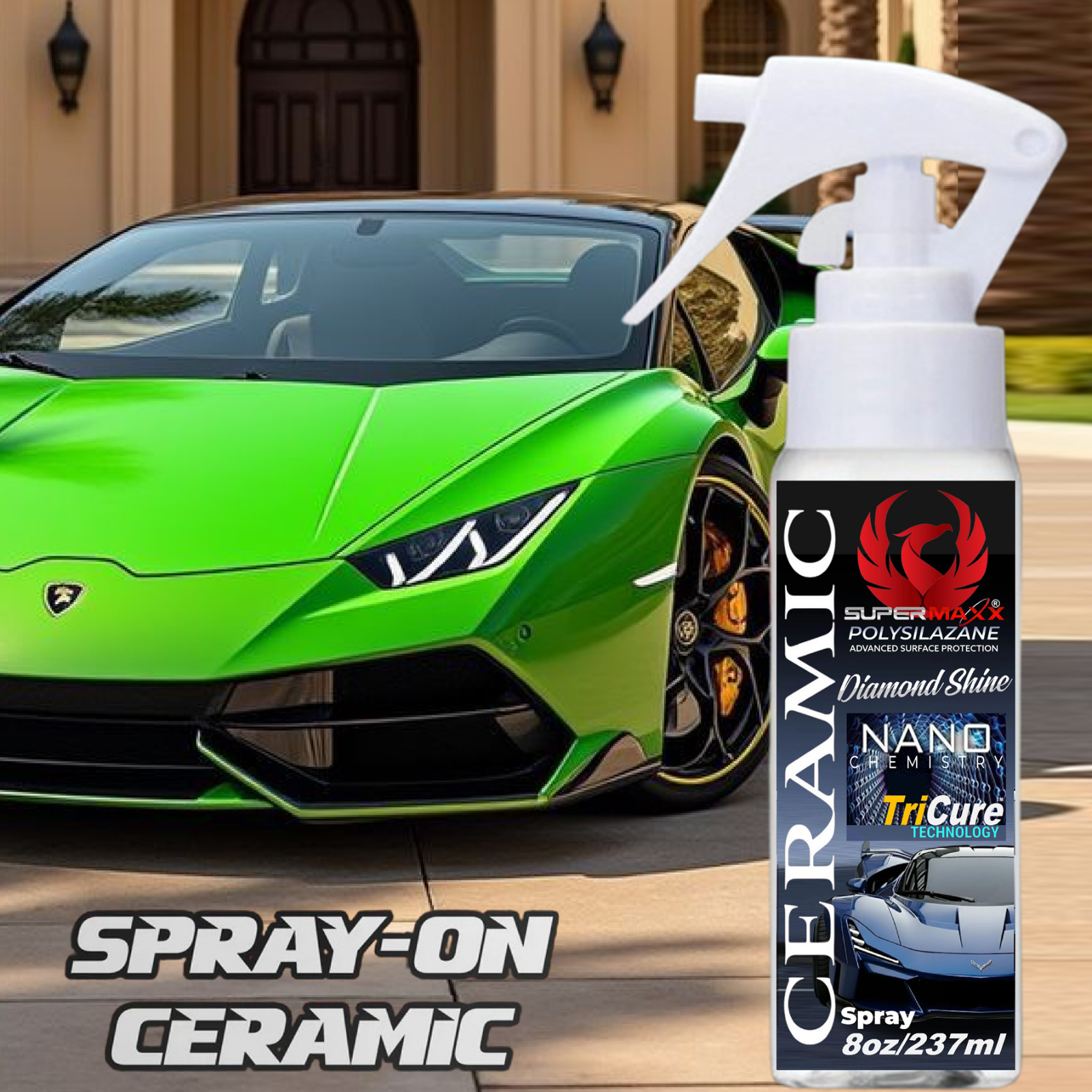 CERAMIC PRO GRADE CAR COATING SPRAY MATTE GLOSS PPF ADVANCED 9H PAINT PROTECTION