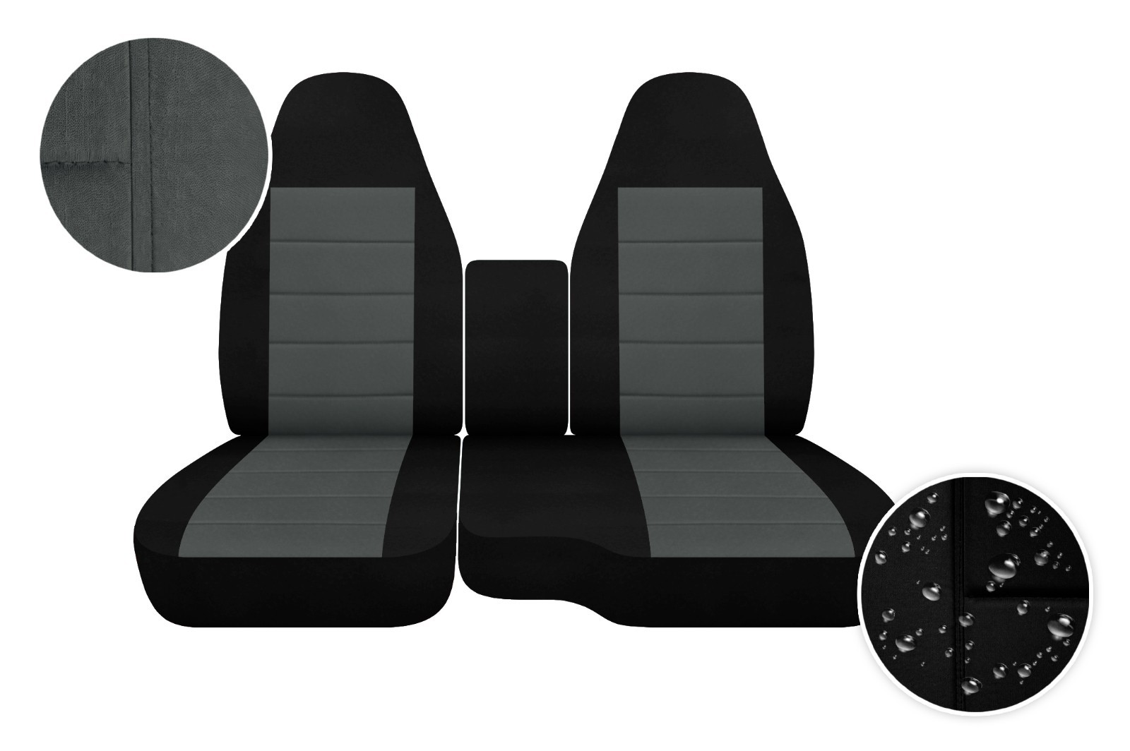 Neosupreme Seat Covers fits 1991 to 2012 Ford Ranger truck 60-40 with console