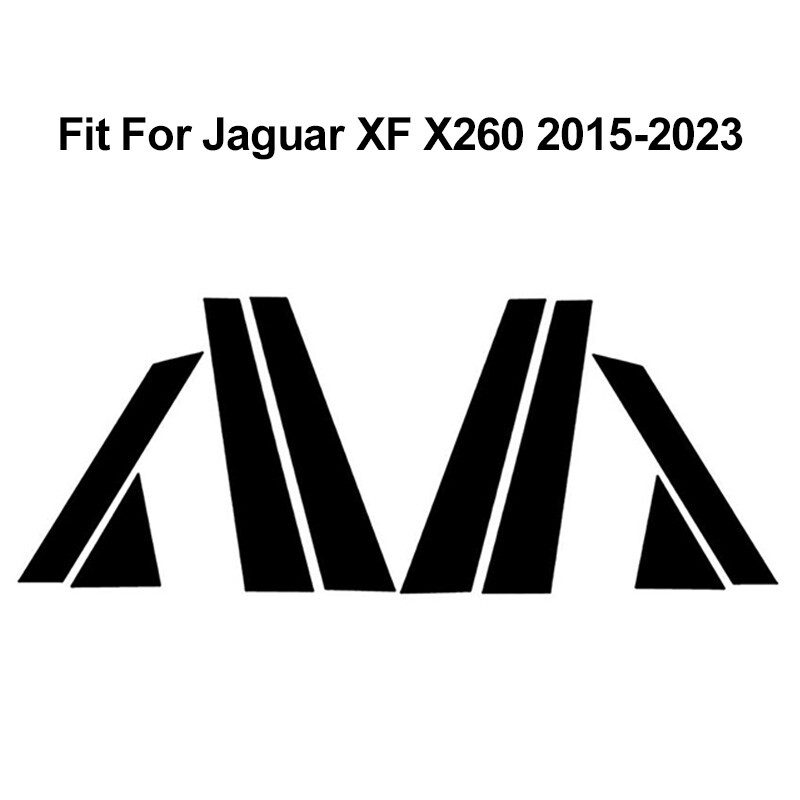 For Jaguar XF X260 XE X760 Pillar Posts Door Trim Window Cover Decal Accessories