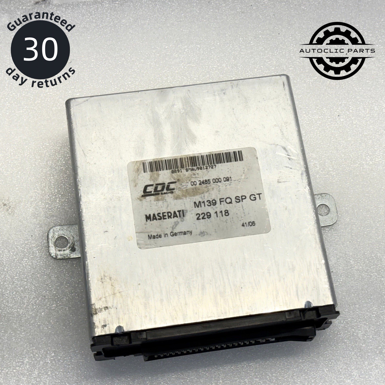 03-07 Maserati Quattroporte M139 CDC Suspension Control Module Unit 229118 OEM