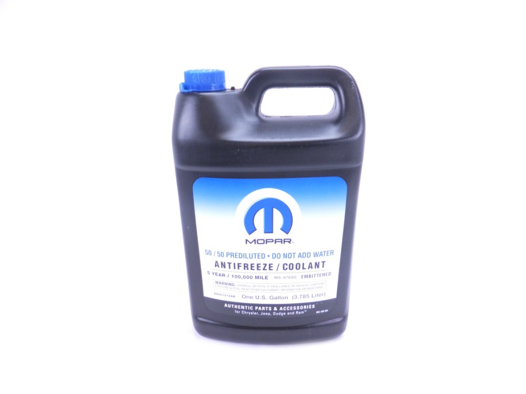 New Genuine Mopar Engine Coolant 1 Gallon Anti-Freeze (2007-2012) OE 68051212AC