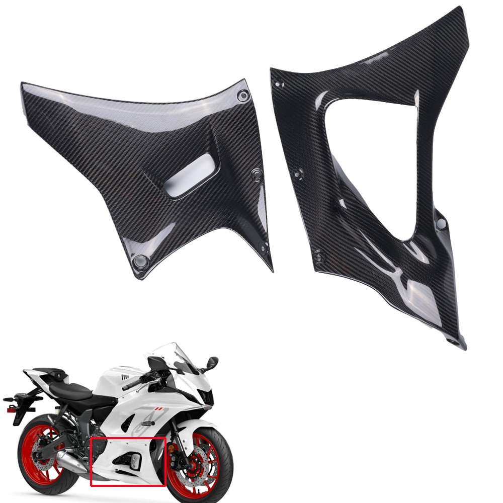 FTC Real Carbon Fiber Middle Side Fairing for Yamaha 2022-2023-2024-2025 YZF R7