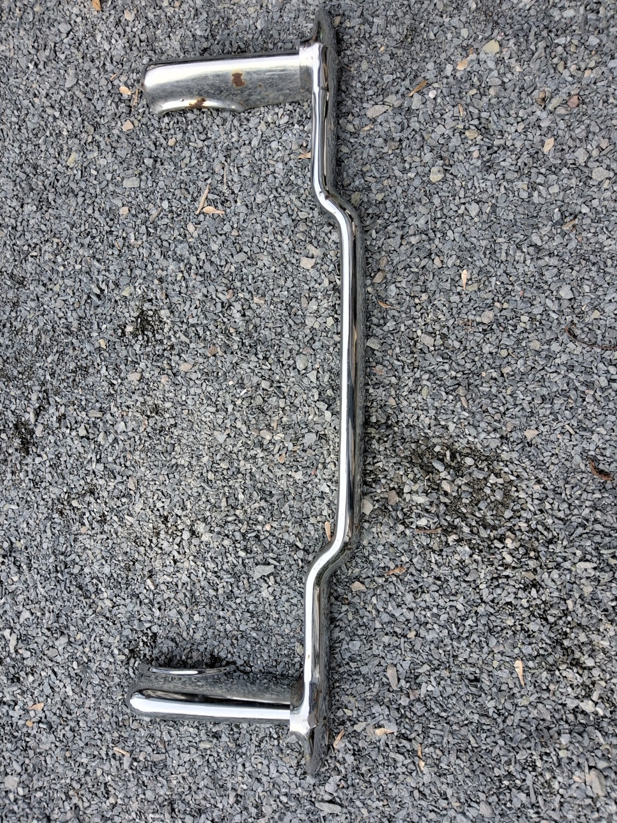  1949 1950 1951 1952 Chevrolet Accessory Bumper  High Guard   Rear   With Guards