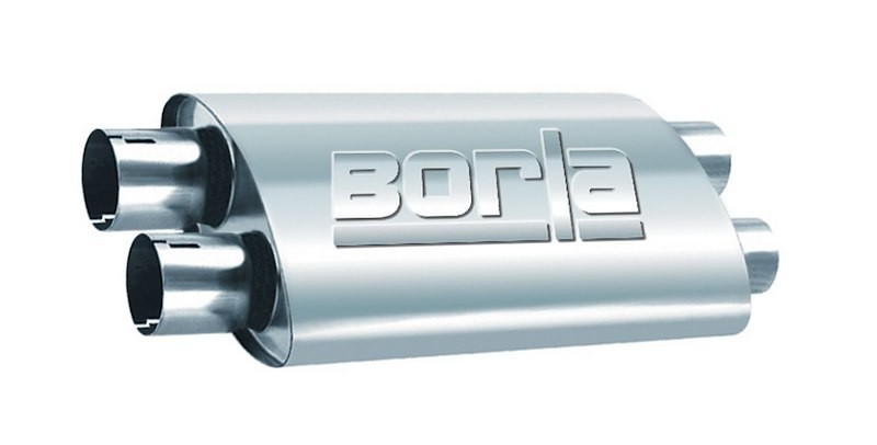 Borla 400286 PRO-XS Muffler Dual 2.5 Borla 400286 PRO-XS Muffler Dual 2.5