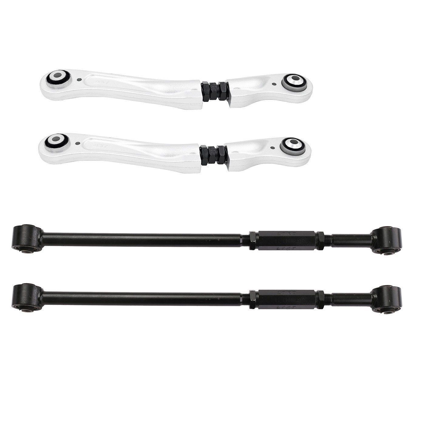 LYKT 4pcs Rear Adjustable Camber&Toe arms Kit for Benz GL、GLS、GLE 300~550 、ML