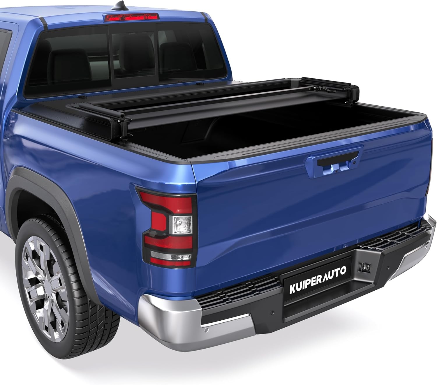 6FT Tri-Fold Waterproof Tonneau Cover for Nissan Frontier 2005-2026 Truck Bed