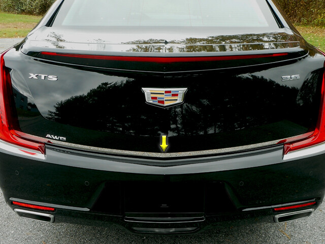 QAA Stainless Polished Chrome Rear Trunk Accent Trim for Cadillac XTS 2018-2020