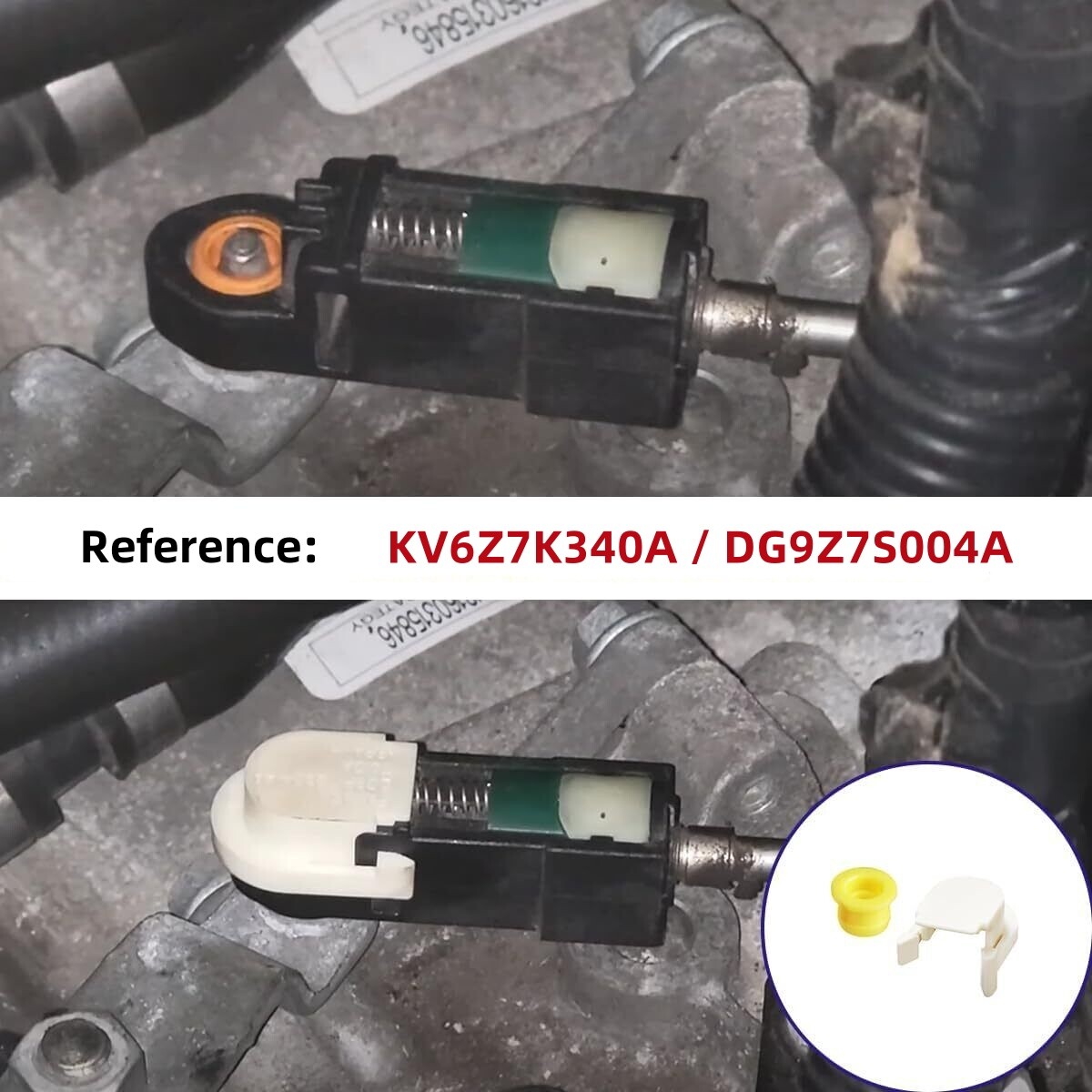 KV6Z7K340A  DG9Z7S004A Transmission Shifter Bushing Set Transit Connect For Ford