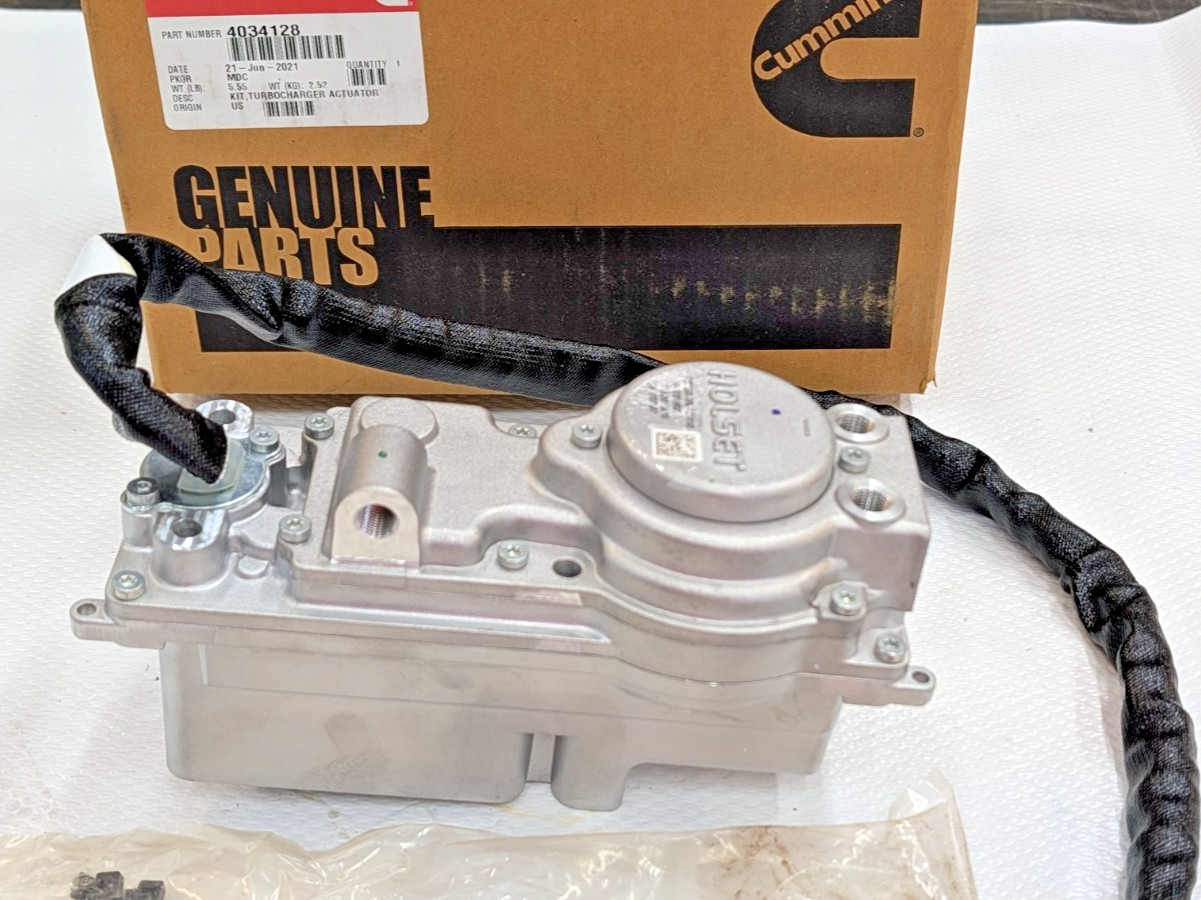 4034128 Cummins OEM Genuine Turbo Actuator VGT Variable Geometry Turbo Control 4034128 Cummins OEM Genuine Turbo Actuator VGT Variable Geometry Turbo Control