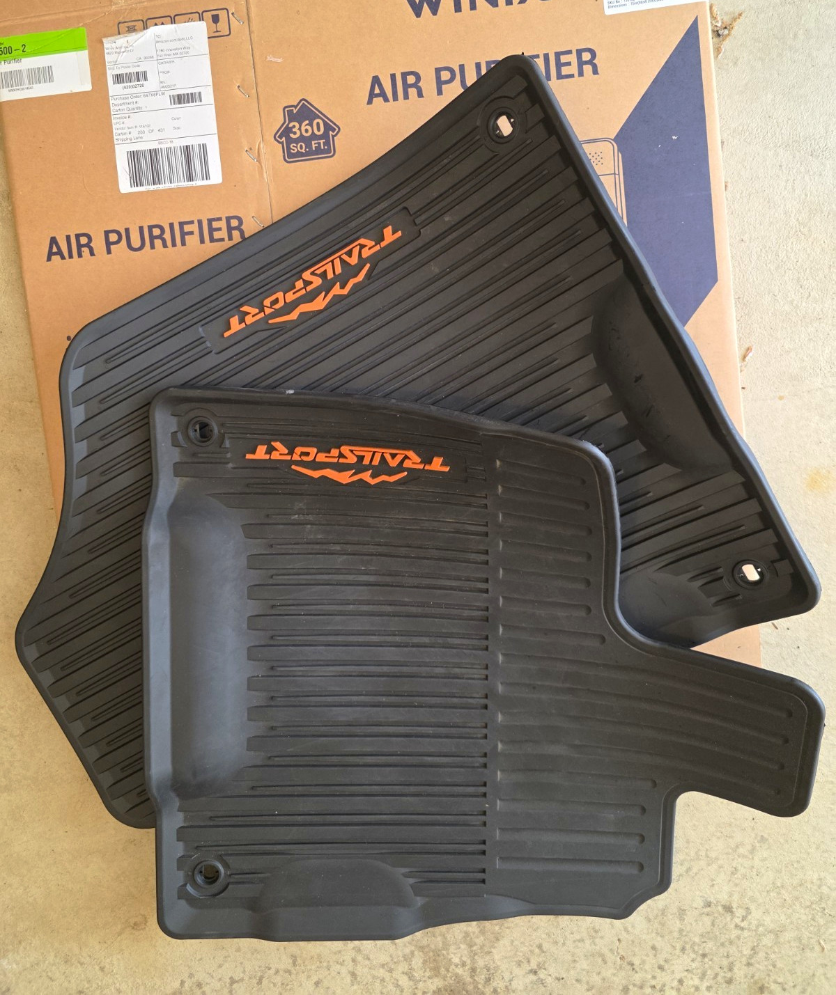 2019-2024 Honda Passport Oem Floor Mats
