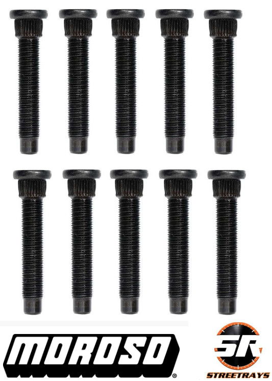 Moroso Wheel Lug Stud 46180 Press-In 1/2-20 x 3.000\ Moroso Wheel Lug Stud 46180 Press-In 1/2-20 x 3.000\
