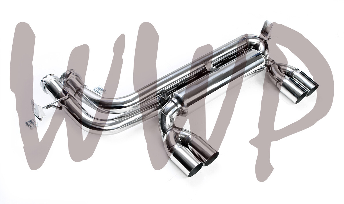 Stainless Performance Dual CatBack Exhaust Muffler System 00-05 BMW E46 M3 3.2L