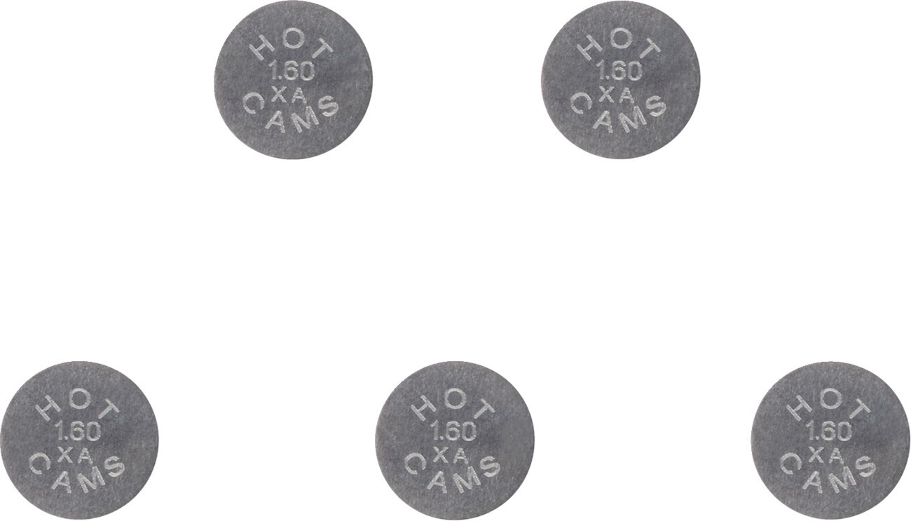 Hot Cams 7.48mm x 1.60mm Valve Shim 5-Pack 5PK748160 Hot Cams 7.48mm x 1.60mm Valve Shim 5-Pack 5PK748160