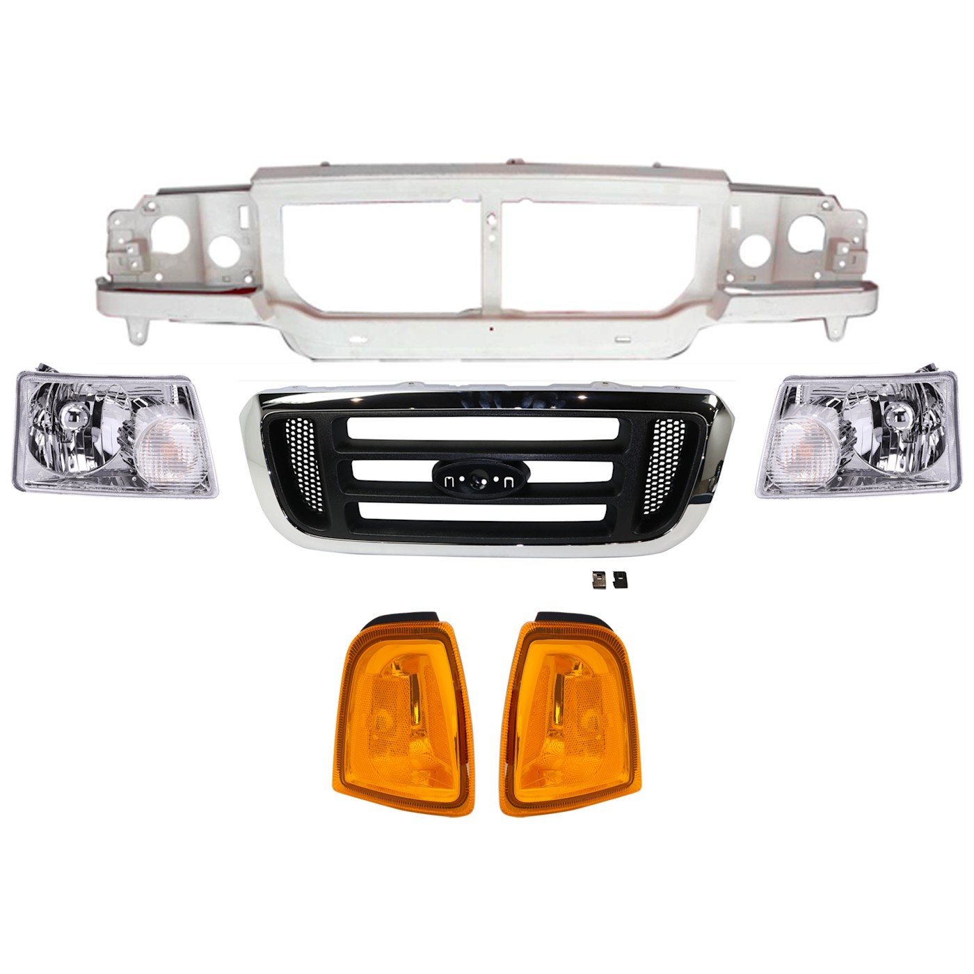 Header Panel Radiator Support for Ford Ranger 2004-2005