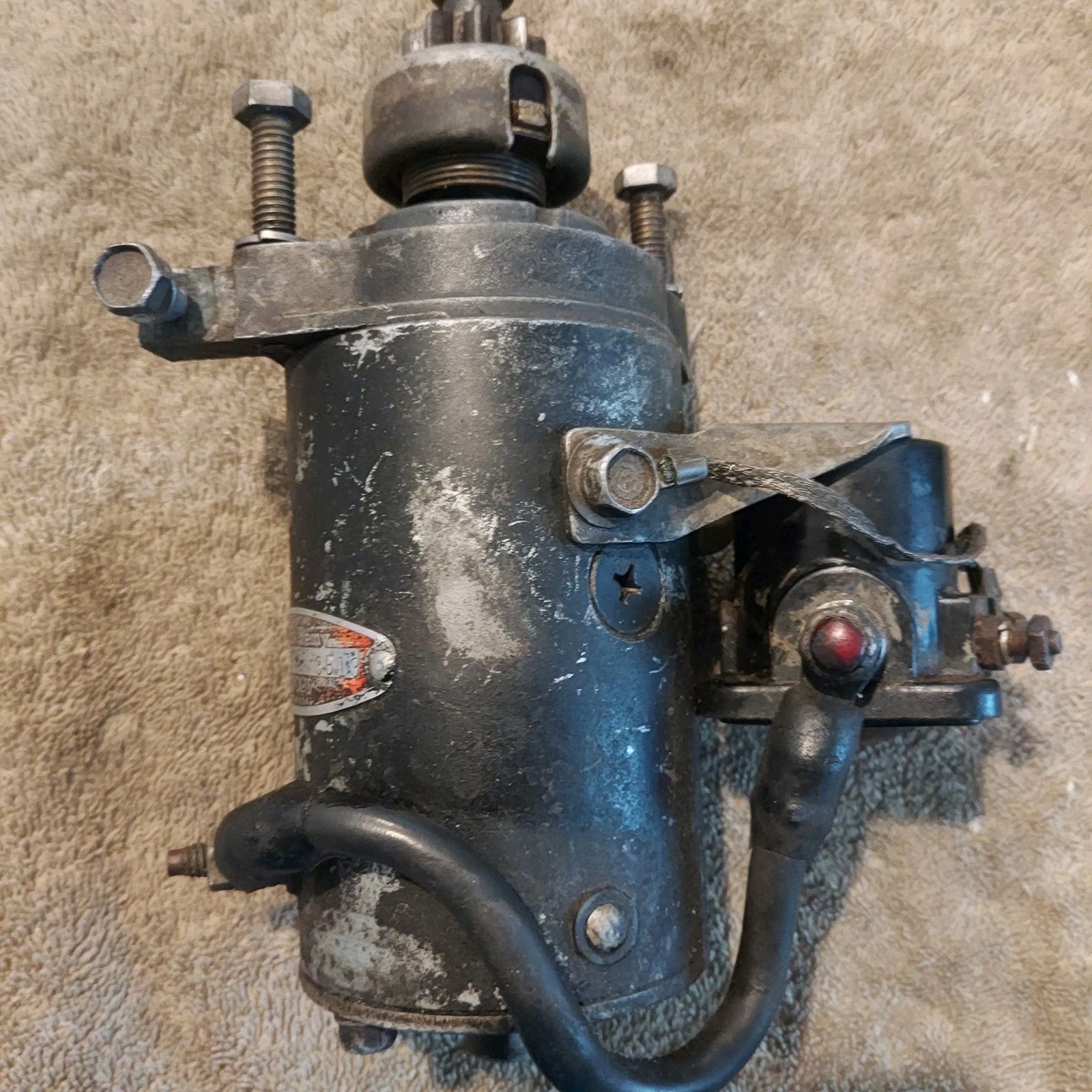Vintage Mercury Auto-Lite 1113577 9 Tooth Starter&Solenoid Fits Merc 350&500