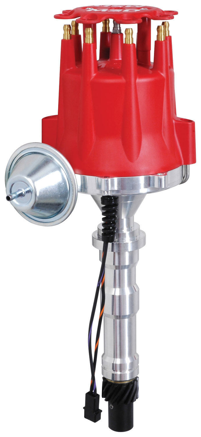 MSD 8363CR Pro-Billet Cadillac V8 Distributor Refurbished V8, 368, 425, 472, 500 MSD 8363CR Pro-Billet Cadillac V8 Distributor Refurbished V8, 368, 425, 472, 500