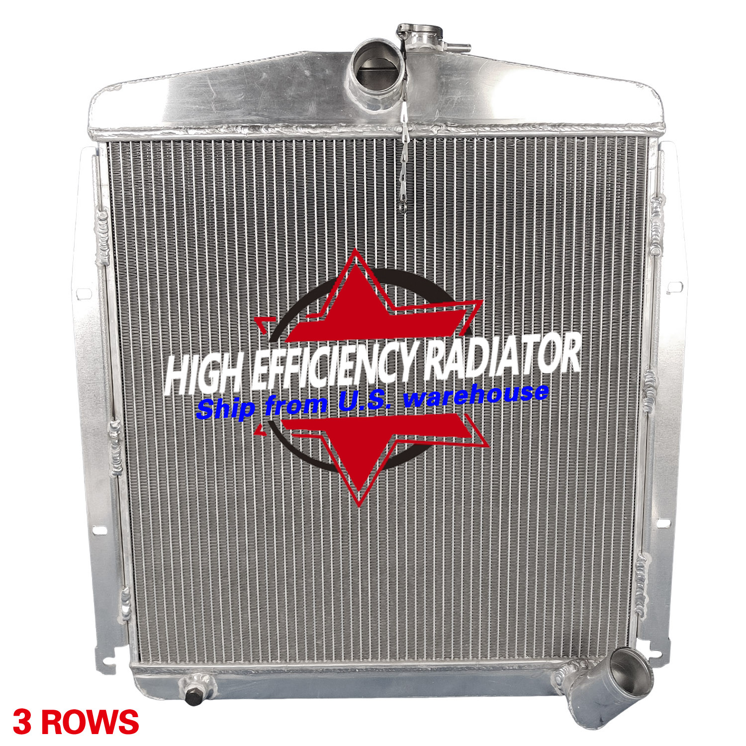 Radiator for 1949-1952 Pontiac Streamliner ,Silver Streak / 1949-1954 Chieftain