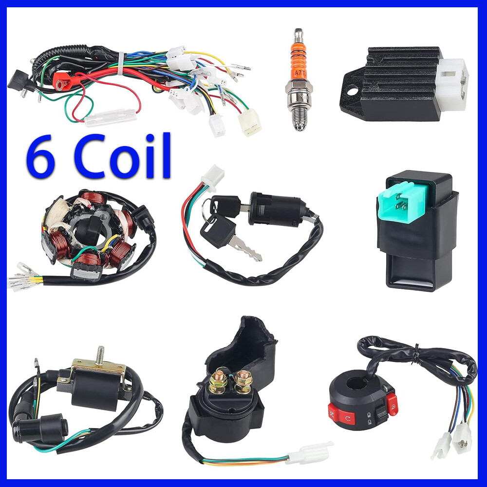 Electric Wiring Harness For Chinese ATV Go Kart Taotao 50CC 70 90 110CC 125CC Electric Wiring Harness For Chinese ATV Go Kart Taotao 50CC 70 90 110CC 125CC