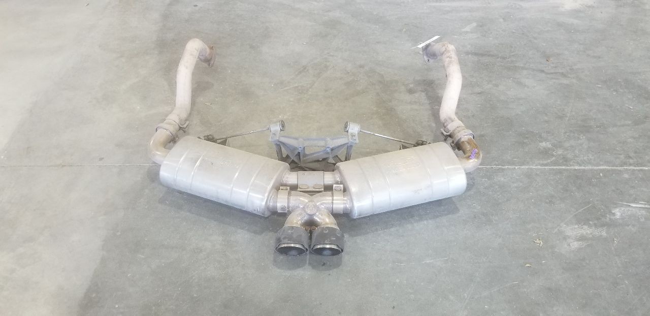06 PORSCHE CAYMAN S 987 3.4L FABSPEED MAXFLO EXHAUST MUFFLER ASSEMBLY
