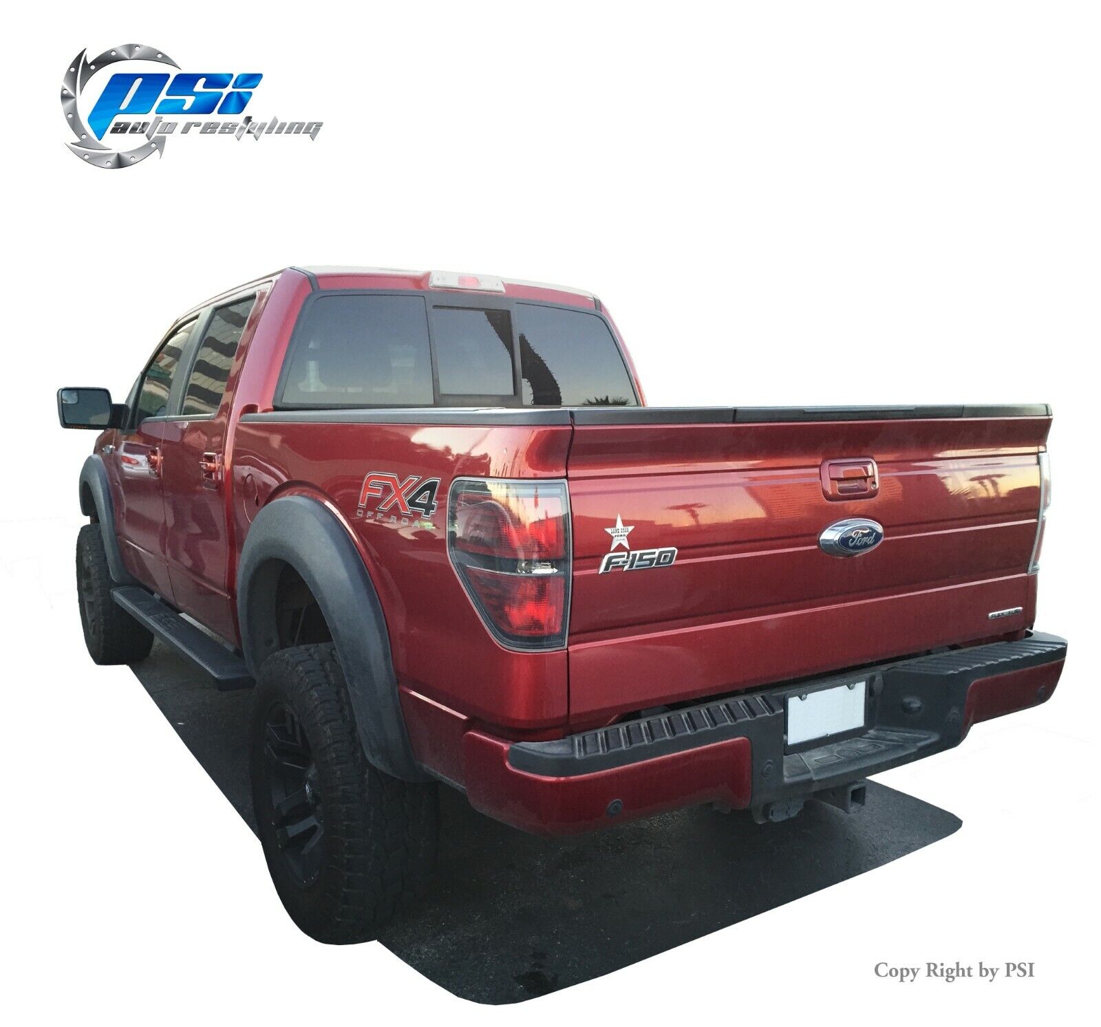 Extension Textured Fender Flares Fits Ford F-150 2009-2014 Excludes Raptor