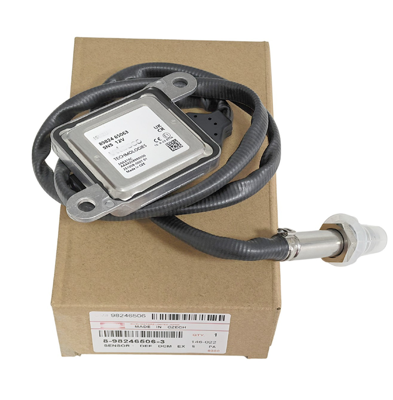 NEW 8982465063 Nitrogen Oxide Nox Sensor For ISUZU DPF NPR NRR NQR OEM USA