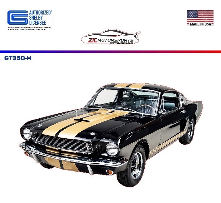 1965 SHELBY MUSTANG GT350H CAR VINYL DECAL (Large) 1965 SHELBY MUSTANG GT350H CAR VINYL DECAL (Large)