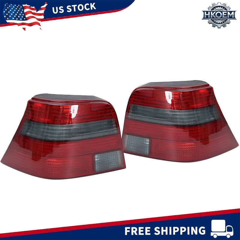 2X Smoked Rear Brake Stop Tail Light Lamp for Volkswagen VW Golf MK4 1998-2002 2X Smoked Rear Brake Stop Tail Light Lamp for Volkswagen VW Golf MK4 1998-2002