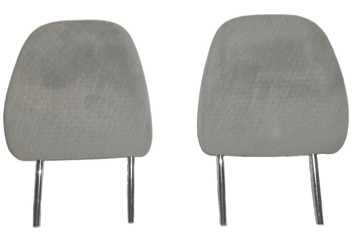 2015-2020 Toyota Sienna 2nd Row Headrest Set 2 Cloth Light Gray 2015-2020 Toyota Sienna 2nd Row Headrest Set 2 Cloth Light Gray