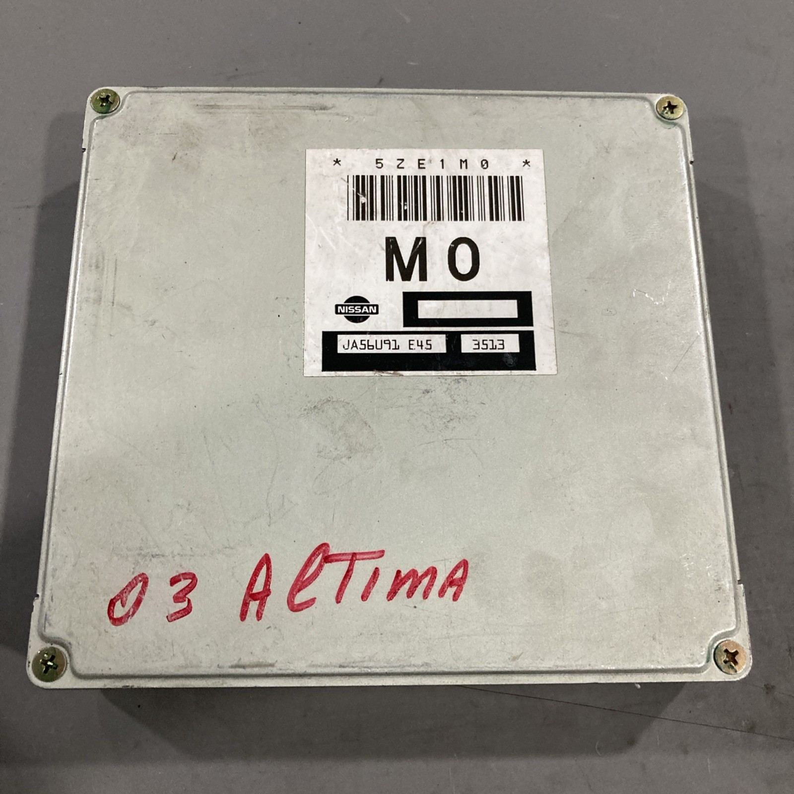 2003 Nissan Altima 2.5L ECU/ECM JA56U91 E45