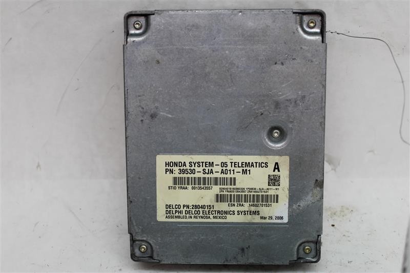 ON STAR COMPUTER Acura RL 2005 05 06 39530-SJA-A011 1144014