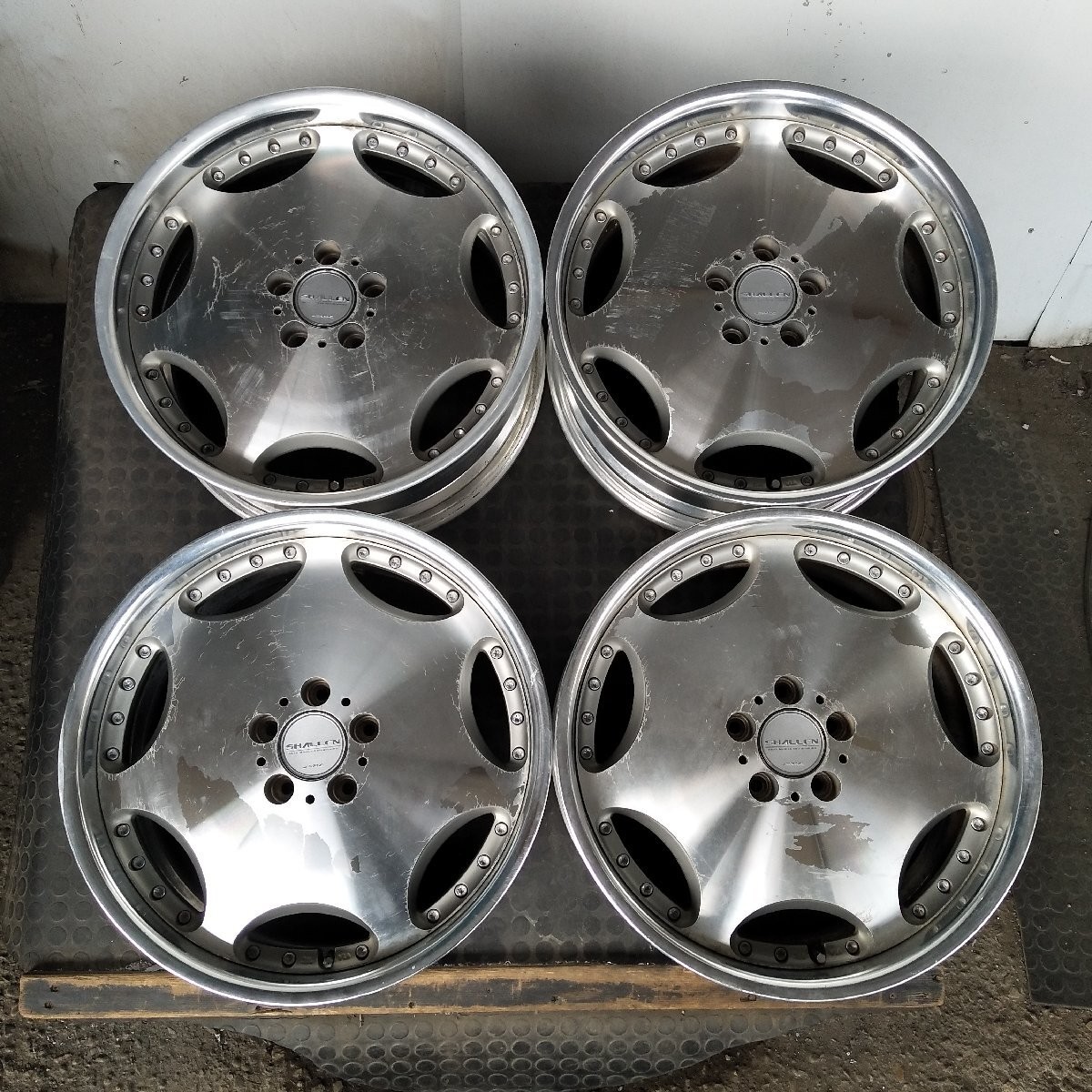 X7-165 4 Pieces Price 19X8J 5X114.3 Et 43 Hub 73 Made By Enkei Ame Shallen Can B