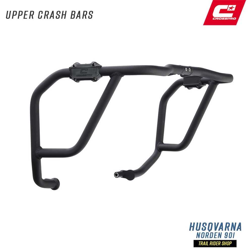 Husqvarna 901 Norden Standard & Expedition Upper Black Crash Bars CROSSPRO