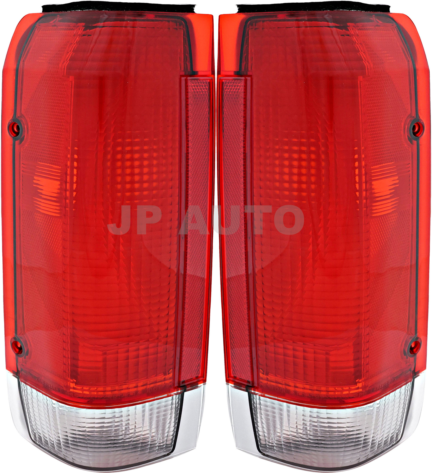 For 1987-1989 Ford F150 F250 F350 Bronco Tail Light Set Pair For 1987-1989 Ford F150 F250 F350 Bronco Tail Light Set Pair