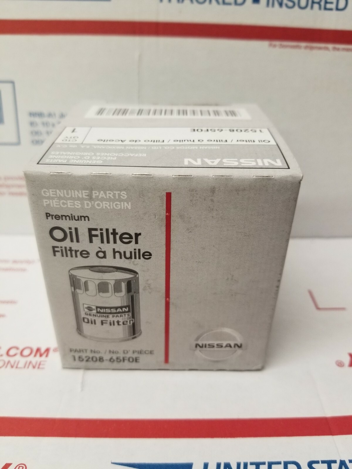 Genuine Nissan Oil Filter 15208-65F0E